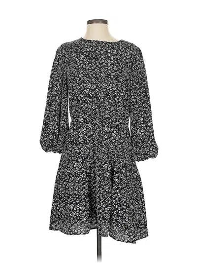 Pre-owned Cece Casual Dress In Black
