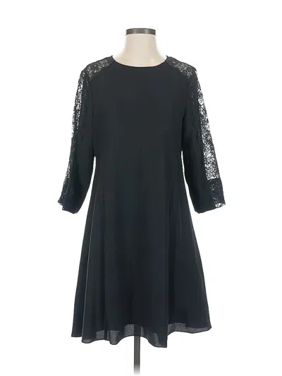 Pre-owned Cece Casual Dress In Black