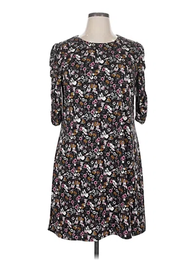 Pre-owned Cece Casual Dress In Black