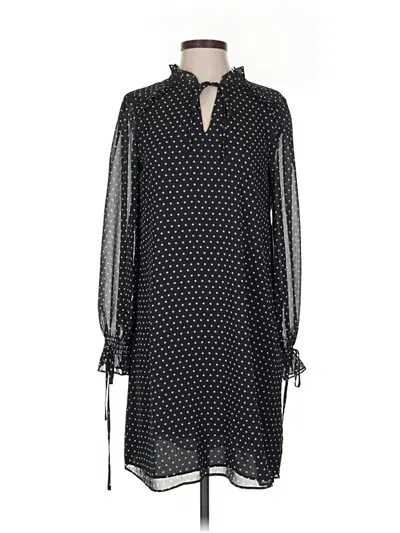 Pre-owned Cece Casual Dress In Black
