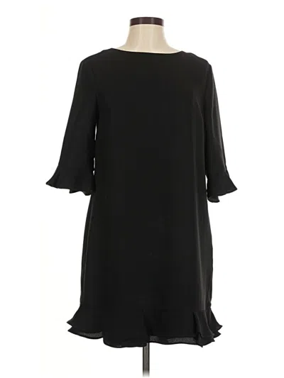 Pre-owned Cece Casual Dress In Black