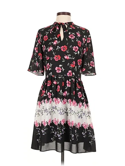 Pre-owned Cece Casual Dress In Black