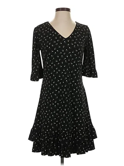 Pre-owned Cece Casual Dress In Black