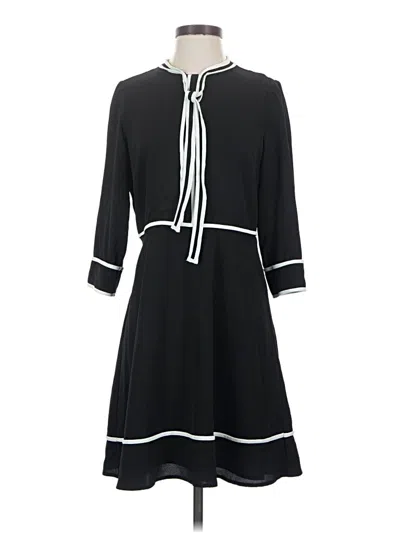 Pre-owned Cece Casual Dress In Black