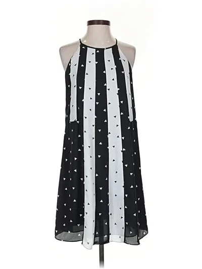 Pre-owned Cece Casual Dress In Black
