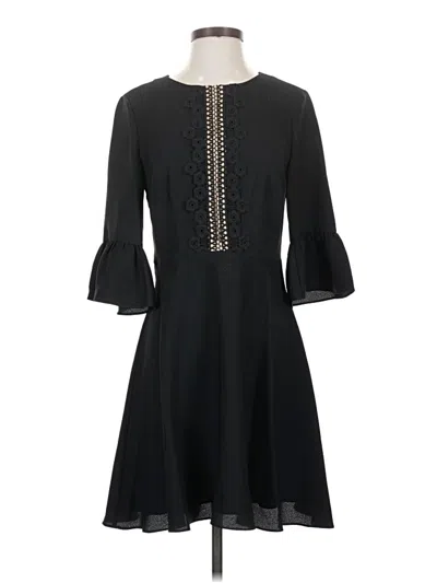Pre-owned Cece Casual Dress In Black