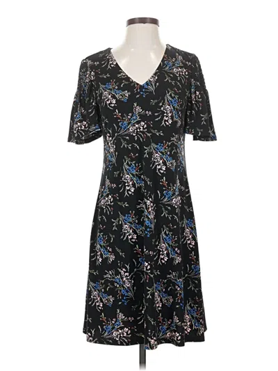 Pre-owned Cece Casual Dress In Black