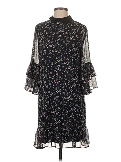 Pre-owned Cece Casual Dress In Black