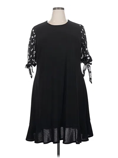 Pre-owned Cece Casual Dress In Black