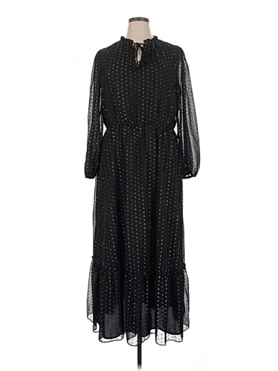 Pre-owned Cece Casual Dress In Black