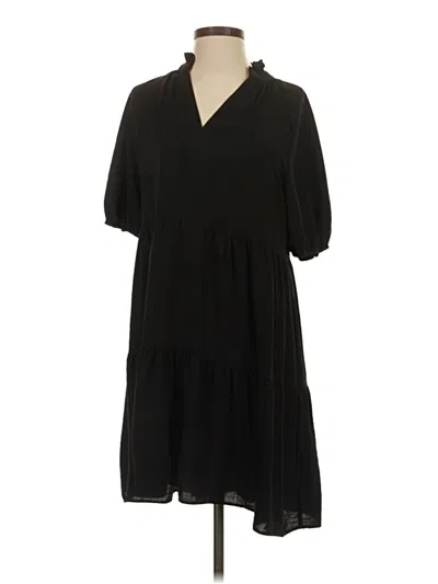 Pre-owned Cece Casual Dress In Black
