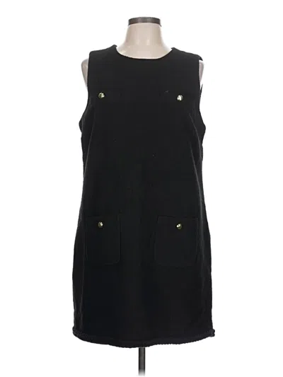 Pre-owned Cece Casual Dress In Black
