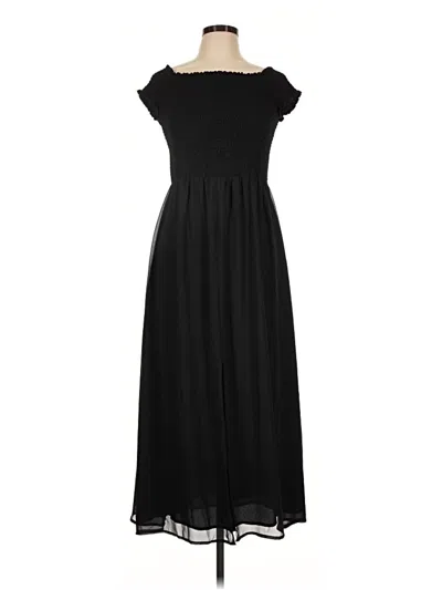 Pre-owned Cece Casual Dress In Black