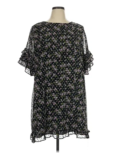 Pre-owned Cece Casual Dress In Black