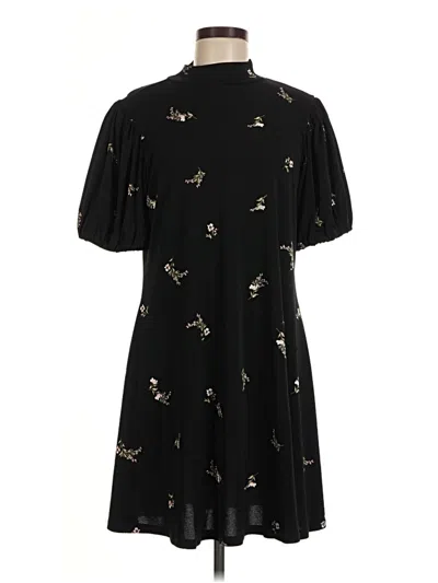 Pre-owned Cece Casual Dress In Black
