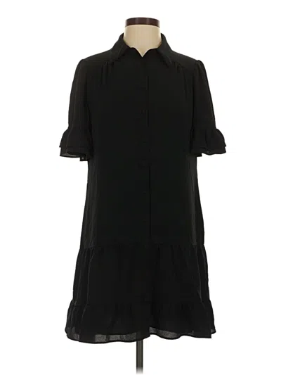 Pre-owned Cece Casual Dress In Black