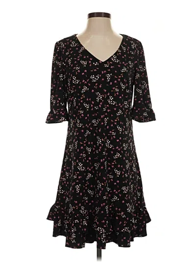 Pre-owned Cece Casual Dress In Black