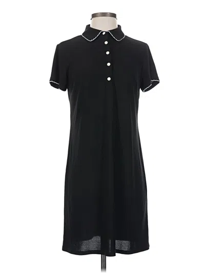 Pre-owned Cece Casual Dress In Black