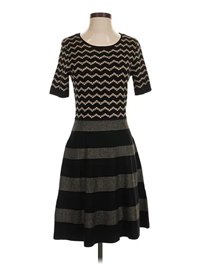 Pre-owned Cece Casual Dress In Black