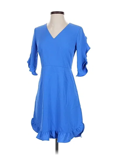 Pre-owned Cece Casual Dress In Blue