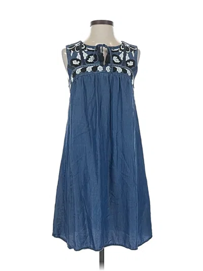 Pre-owned Cece Casual Dress In Blue