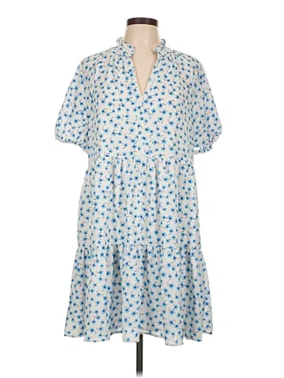 Pre-owned Cece Casual Dress In Blue