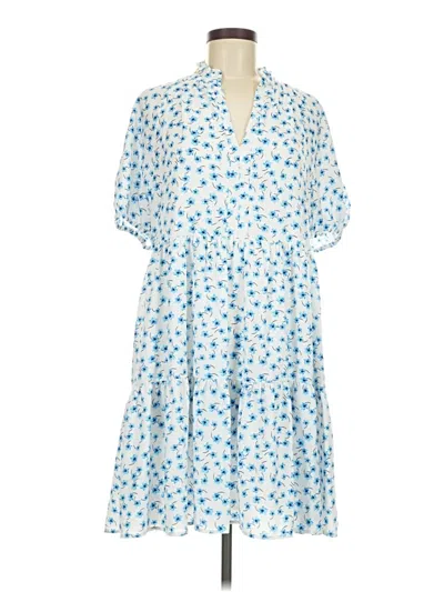 Cece Casual Dress In Blue