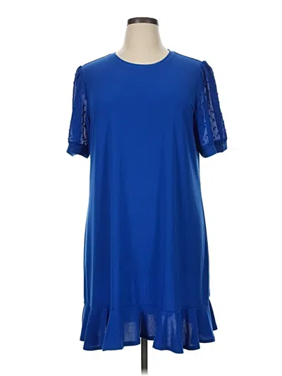 Pre-owned Cece Casual Dress In Blue