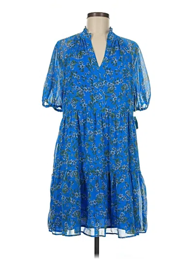 Pre-owned Cece Casual Dress In Blue
