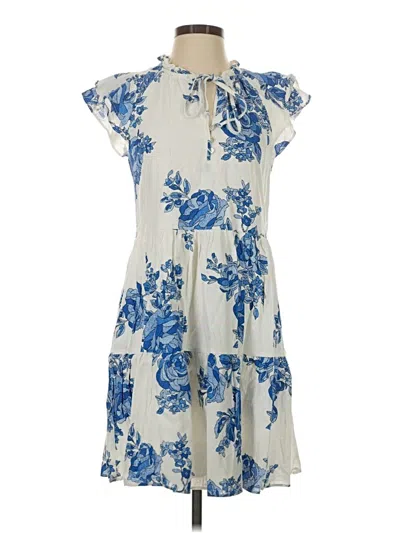 Pre-owned Cece Casual Dress In Blue