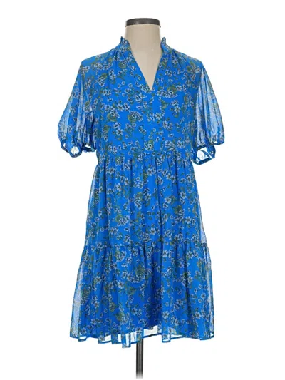 Pre-owned Cece Casual Dress In Blue