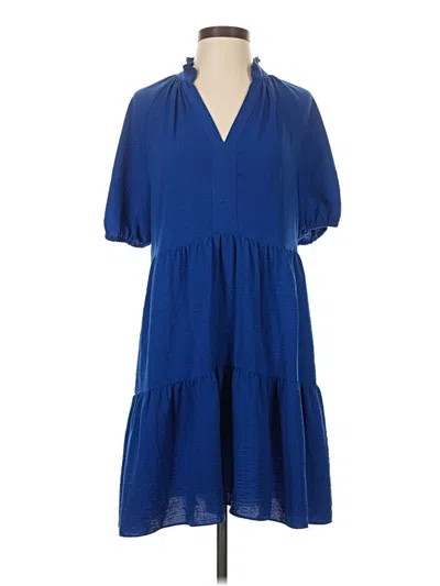 Pre-owned Cece Casual Dress In Blue