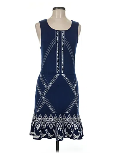 Pre-owned Cece Casual Dress In Blue