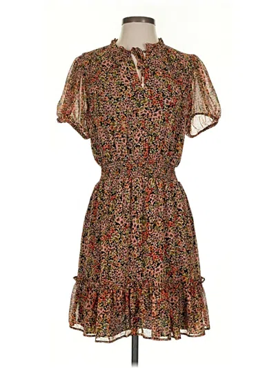 Pre-owned Cece Casual Dress In Brown