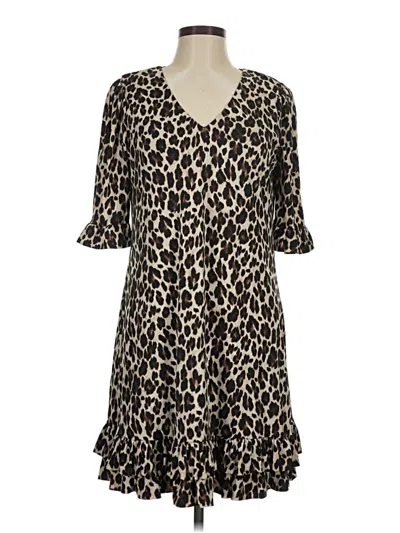 Pre-owned Cece Casual Dress In Brown