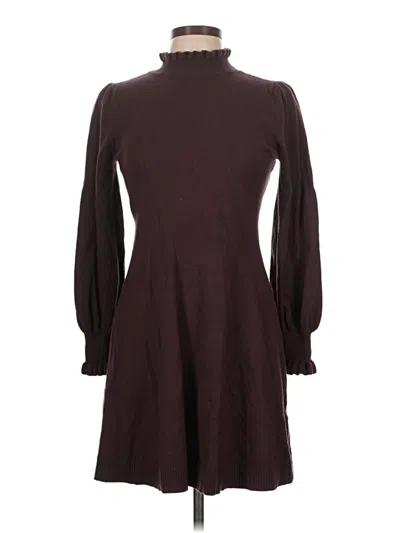 Pre-owned Cece Casual Dress In Burgundy