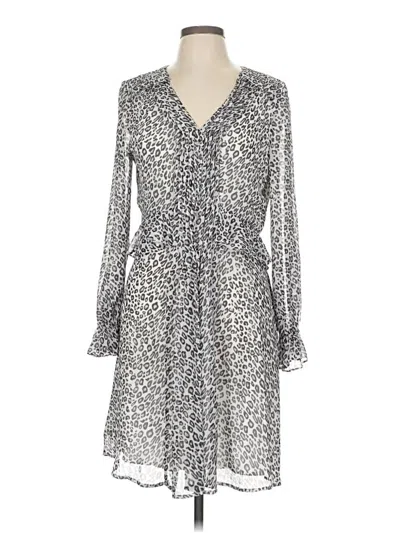 Pre-owned Cece Casual Dress In Gray