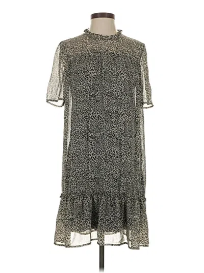 Pre-owned Cece Casual Dress In Gray