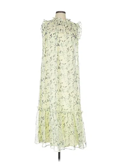 Pre-owned Cece Casual Dress In Green