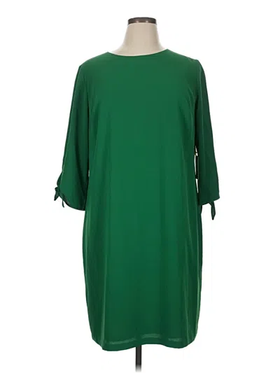 Cece Casual Dress In Green