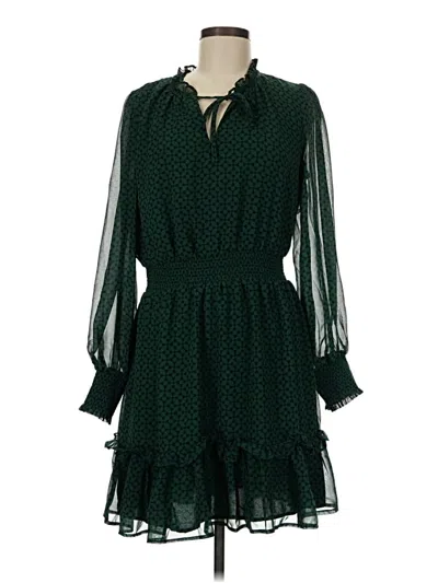 Pre-owned Cece Casual Dress In Green