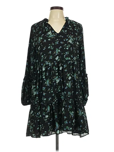 Pre-owned Cece Casual Dress In Green