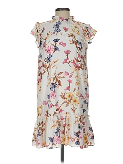 Pre-owned Cece Casual Dress In Ivory