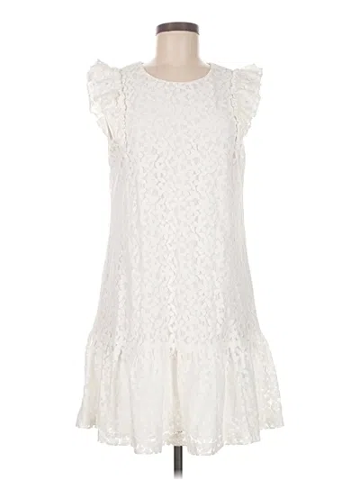 Pre-owned Cece Casual Dress In Ivory