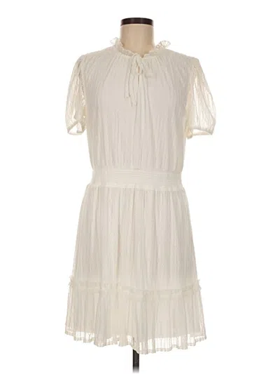 Pre-owned Cece Casual Dress In Ivory