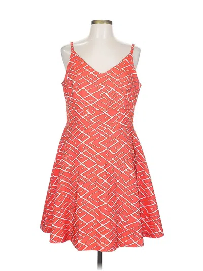 Pre-owned Cece Casual Dress In Orange