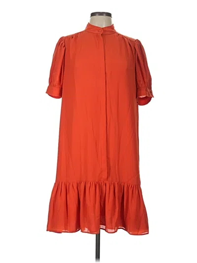 Pre-owned Cece Casual Dress In Orange