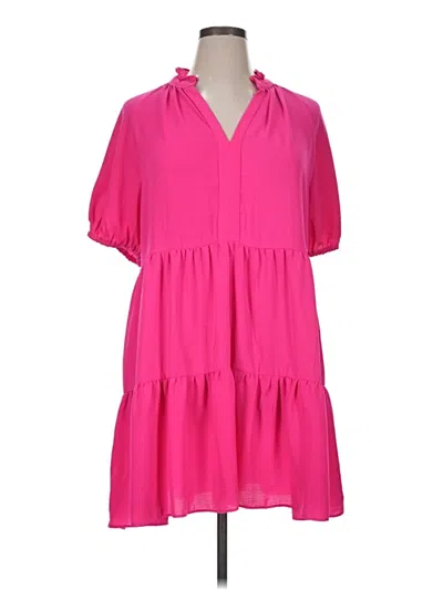 Pre-owned Cece Casual Dress In Pink