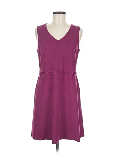 Pre-owned Cece Casual Dress In Purple