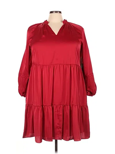 Pre-owned Cece Casual Dress In Red